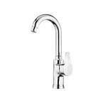 Anita Basin Mixer With Short Spout Chrome