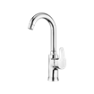 Anita Basin Mixer With Short Spout Chrome