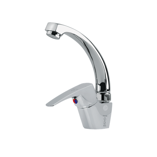 Dorina  Basin Mixer With Short Spout Chrome