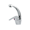 Dorina Basin Mixer With Short Spout Chrome