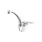 Homa Basin Mixer With Short Spout Chrome 