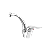 Homa Basin Mixer With Short Spout Chrome