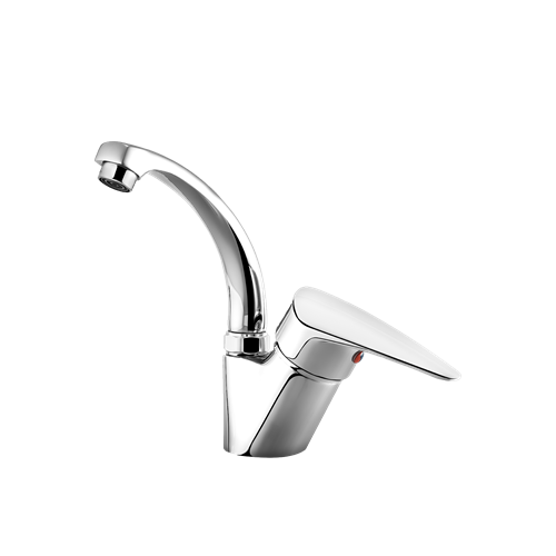 Parmis Basin Mixer With Short Spout Chrome 