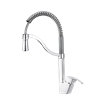 Arta Sink mixer with Springy Spout Chrome