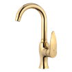 Parvaneh Basin Mixer With Short Spout Gold