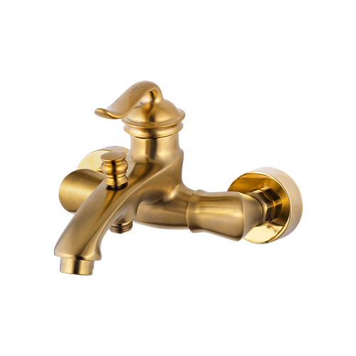 Diba Bath Mixer Matte Gold