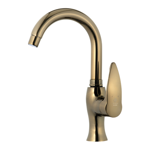 Parvaneh Basin Mixer With Short Spout Olive 