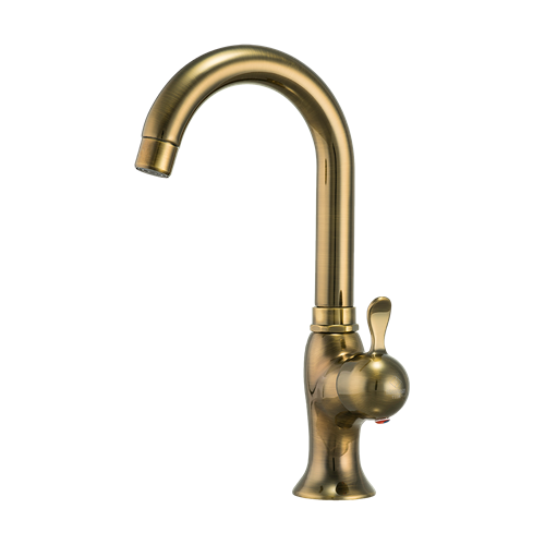 Tida Basin Mixer With Short Spout Olive