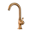 Tida Basin Mixer With Short Spout Rose Gold