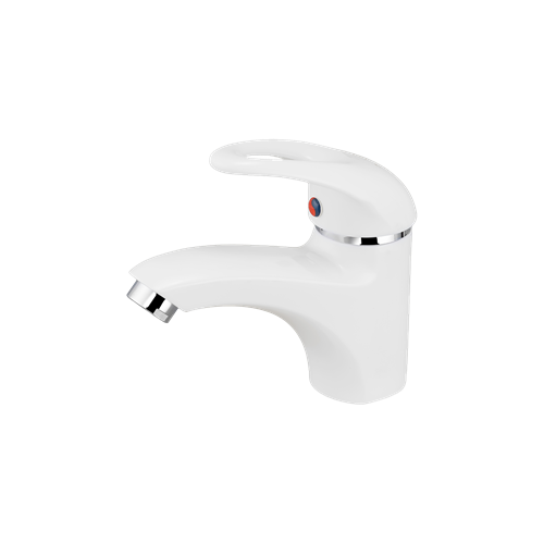 Aroosha Basin Mixer White  