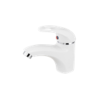 Aroosha Basin Mixer White  