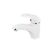 Arosha Basin Mixer White