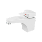 Arta Basin Mixer White